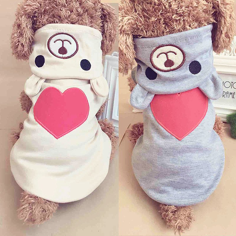 The 'Love Bear' Summer Fit: Pure Cuteness Overload for Your Pup! 🧸💖