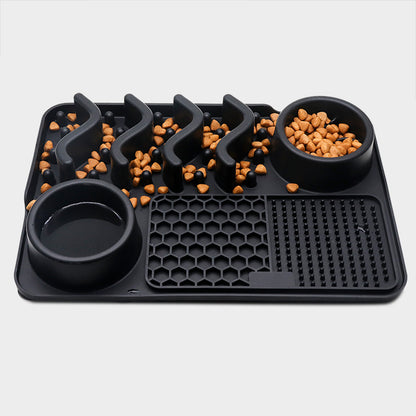 “5-in-1 Dog Lick Mat – 5 Different Shapes in One Fun Treat Pad!”