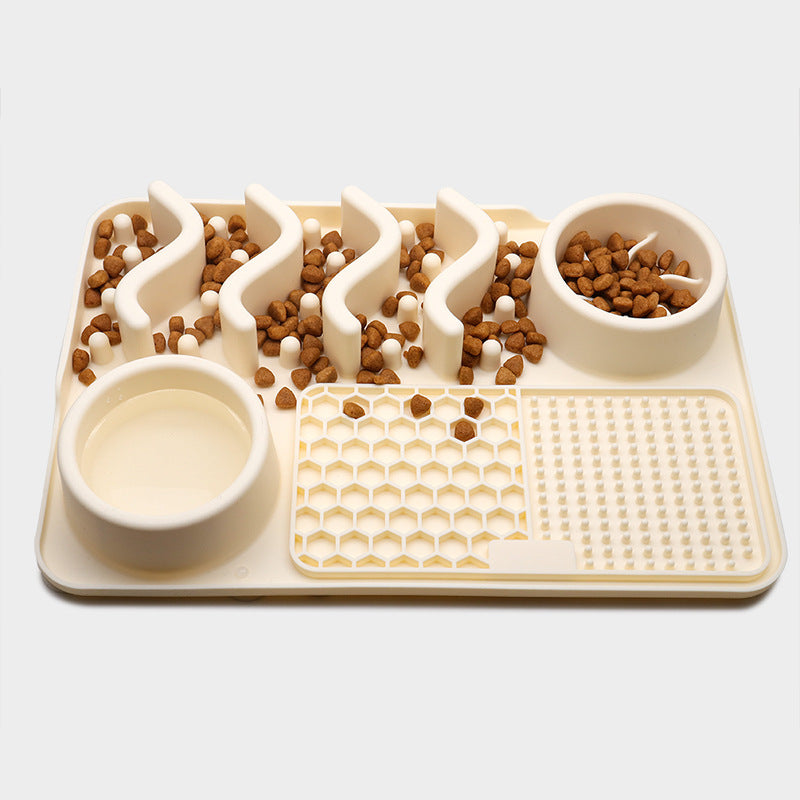 “5-in-1 Dog Lick Mat – 5 Different Shapes in One Fun Treat Pad!”
