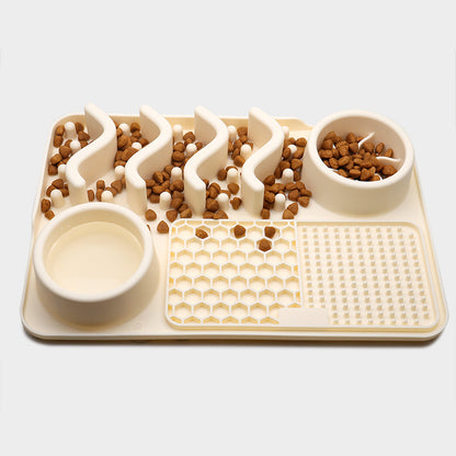 “5-in-1 Dog Lick Mat – 5 Different Shapes in One Fun Treat Pad!”