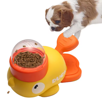 Quacky Treat Dispenser for Cats